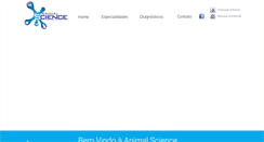 Desktop Screenshot of animalscience.com.br